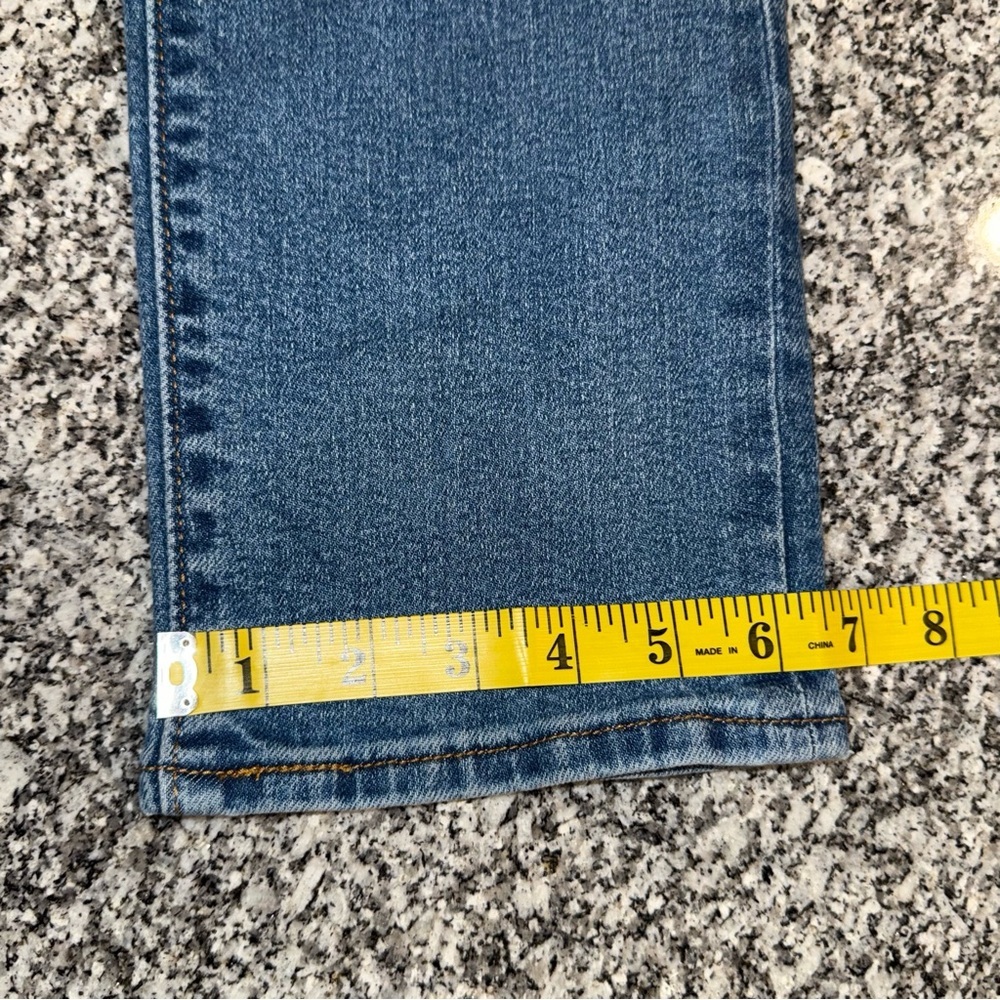 Levi’s Wedgie Straight Jeans Size 28 button fly medium wash women’s classic - Picture 10 of 15